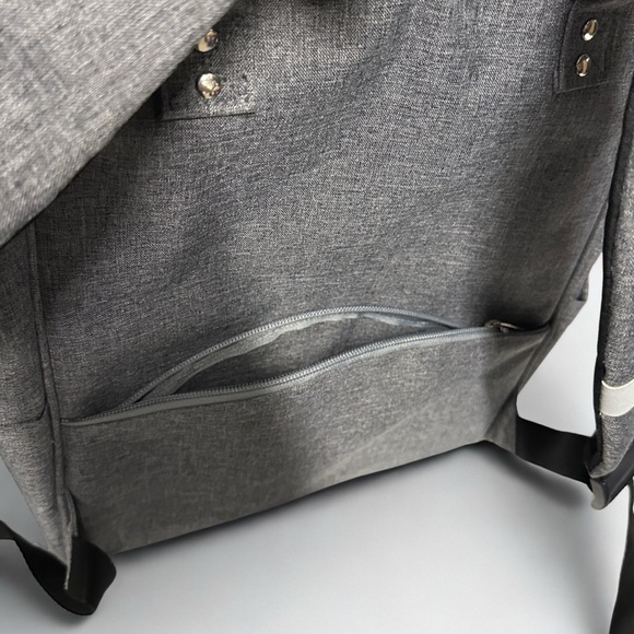 Lekesky Laptop Backpack (Grey) - Picture 5 of 7